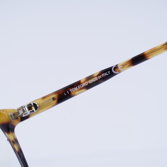 Tom Ford FT5699-B 056 Eyeglasses Havana55mm Square Frame, Blue Light Block - Picture 7 of 8